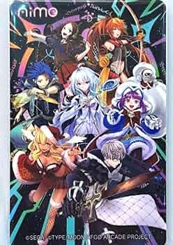 Amazon.com: FGO Arcade Original Campaign Limited Aime Card 1